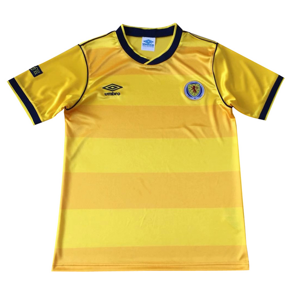 1986 Scotland Retro Away Kit Soccer Jersey